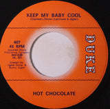 Hot Chocolate (9) : Who Do You Call / Keep My Baby Cool (7")