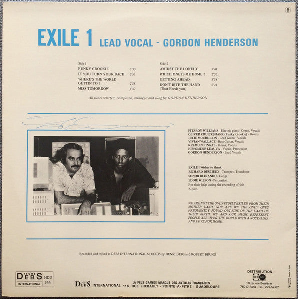 Exile One : Exile One (LP, Album)
