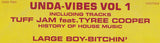 Tuff Jam / Large Boy : Unda-Vibes Vol 1 (12")