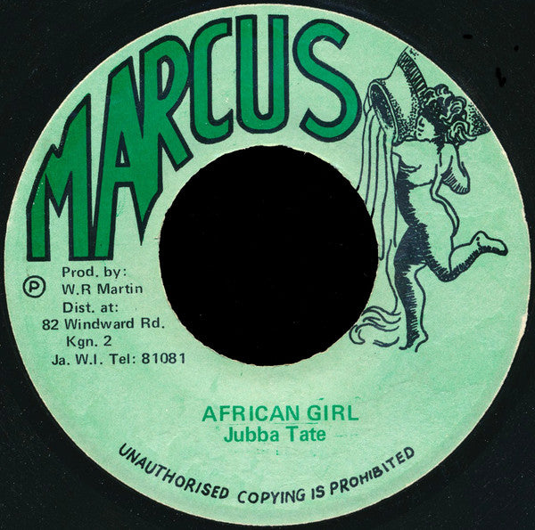 Jubba Tate : African Girl (7")