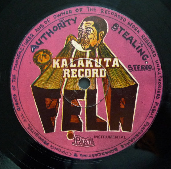 Fẹlá* Àti Afrika 70* : Authority Stealing (LP, Album)