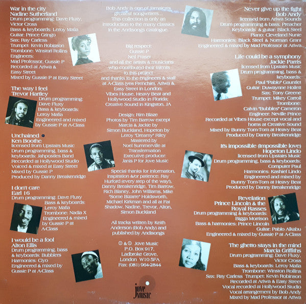 Various : The Songs Of Bob Andy (LP, Album)