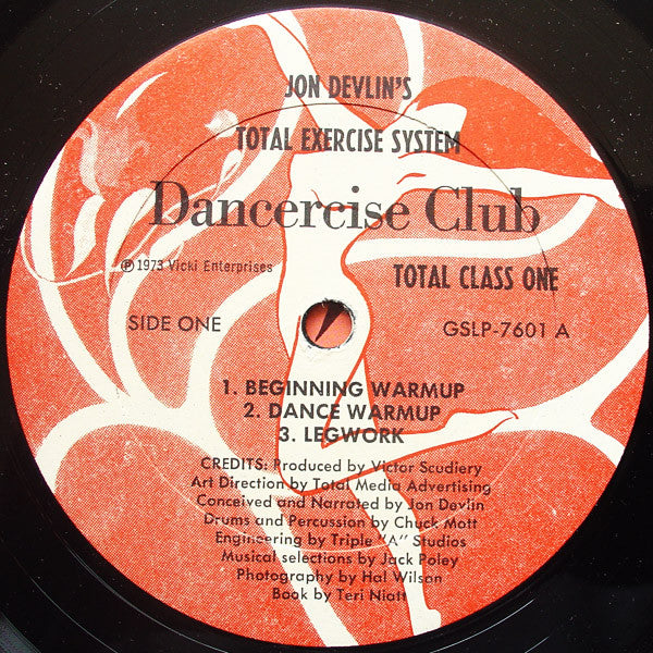 Jon Devlin : Dancercise Club (Total Class One) (LP)