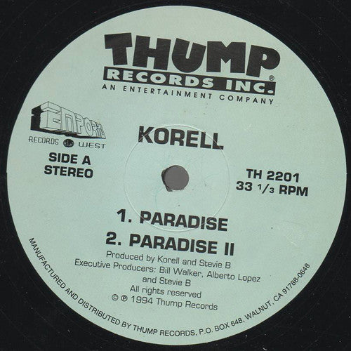 Korell : Paradise (12")