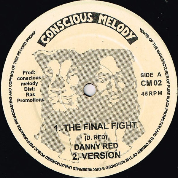 Danny Red : The Final Fight / Heart On A String (12")