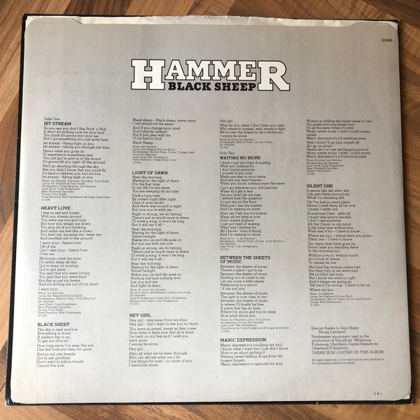 Hammer (7) : Black Sheep (LP, Album)