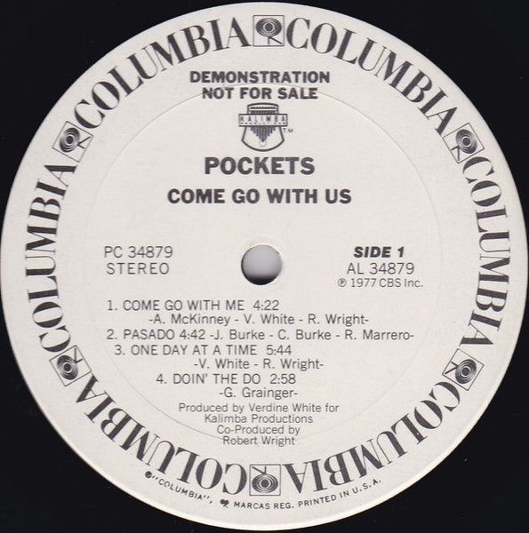 Pockets : Come Go With Us (LP, Album, Promo)