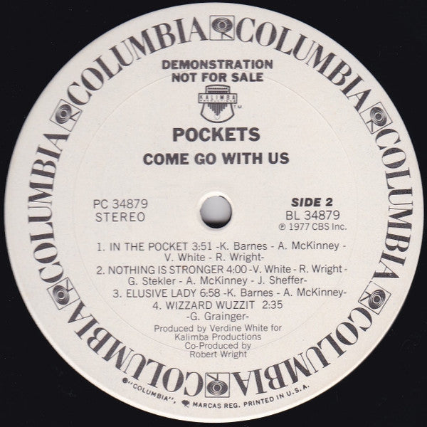 Pockets : Come Go With Us (LP, Album, Promo)