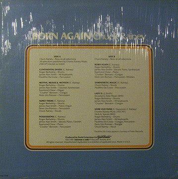 Chuck Rainey : Born Again (LP, Album)
