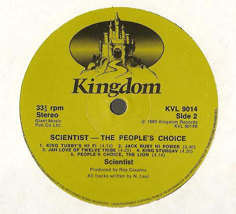 Scientist : The People's Choice (LP, Album)
