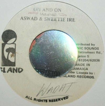 Aswad & Sweetie Irie / Aswad & George Danger : On And On (7")