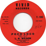 L.B. Wilson : Don't / Poco Loco (7", Styrene)