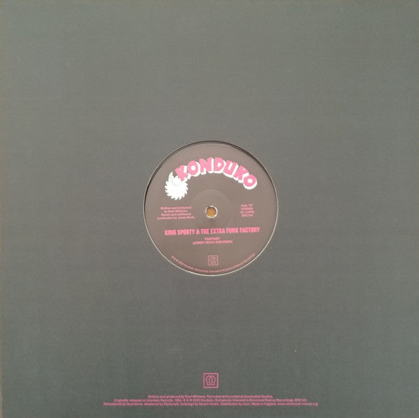 King Sporty & The Extra Funk Factory : Fantasy (12", RE)