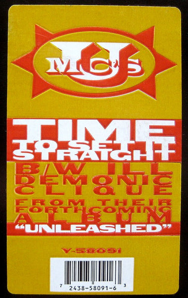 UMC's : Time To Set It Straight / Ill Demonic Clique (12")