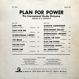 The International Studio Orchestra : Plan For Power (LP)
