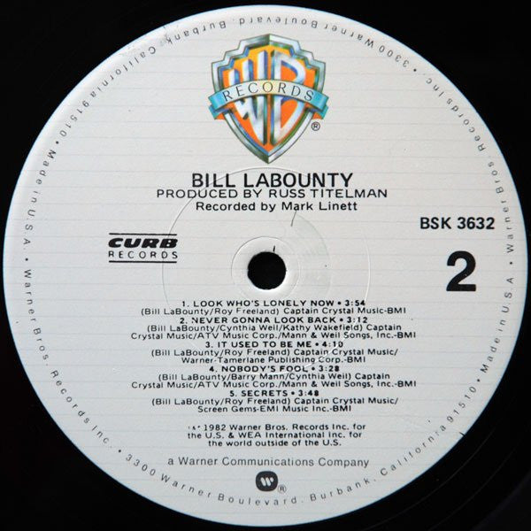 Bill LaBounty : Bill LaBounty (LP, Album, Los)