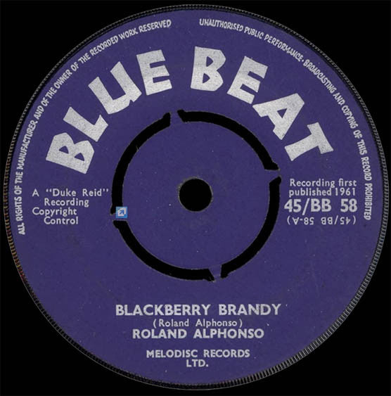 Roland Alphonso / Alvin & Cecil : Blackberry Brandy / Marjorie (7", Single)