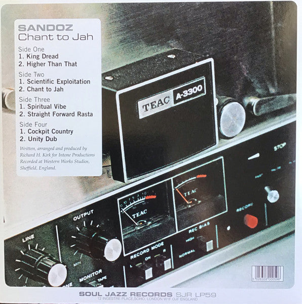 Sandoz : Chant To Jah: Sandoz In Dub (2xLP, Album, RE)