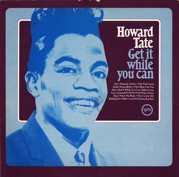 Howard Tate : Get It While You Can (LP, Album, RE)