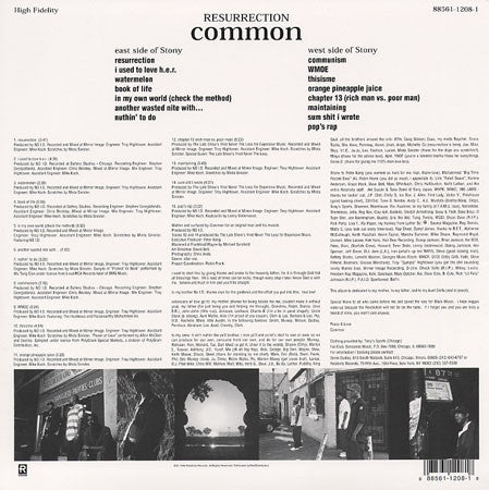 Common : Resurrection (LP, Album, RP)