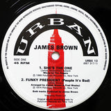 James Brown : She's The One  (12")