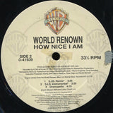 World Renown : How Nice I Am (12")