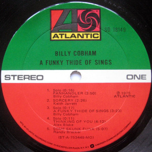 Billy Cobham : A Funky Thide Of Sings (LP, Album, MO )