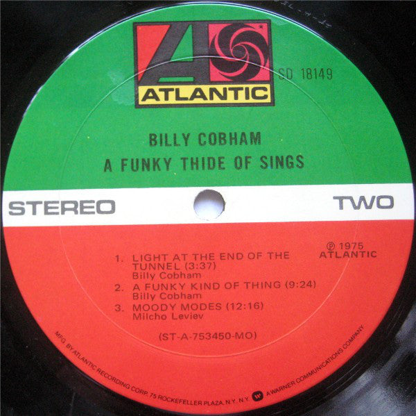 Billy Cobham : A Funky Thide Of Sings (LP, Album, MO )