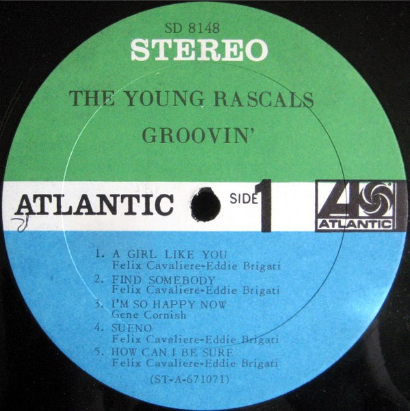 The Young Rascals : Groovin' (LP, Album)