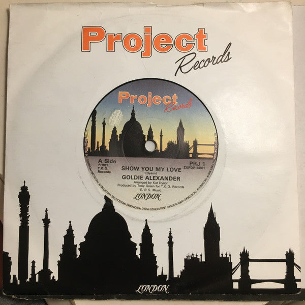 Goldie Alexander : Show You My Love / Go Back (7")