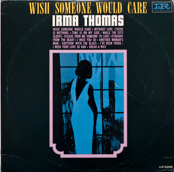 Irma Thomas : Wish Someone Would Care (LP, Album, Mono, Ind)