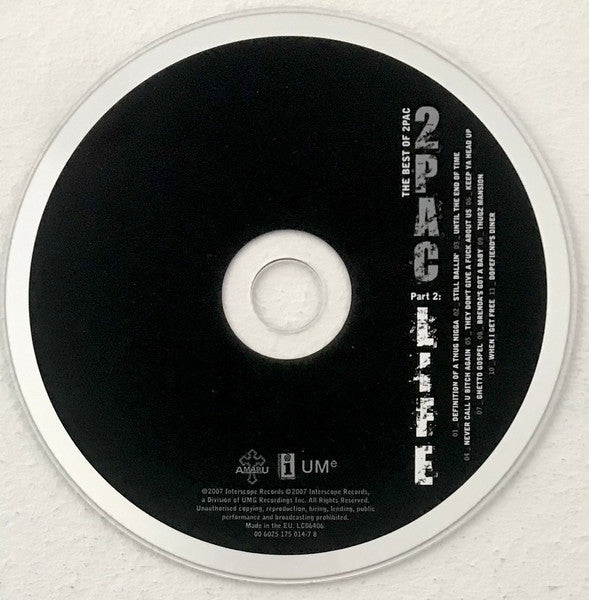 2Pac : The Best Of 2Pac - Part 2: Life (CD, Comp, Dig)