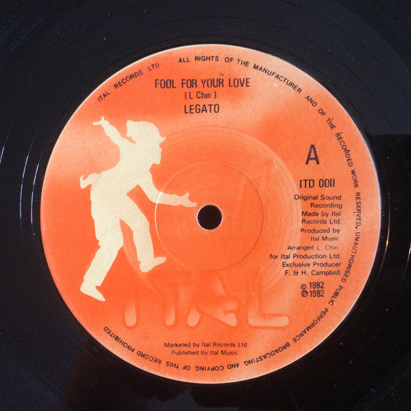 Legato (6) : Fool For Your Love (12")