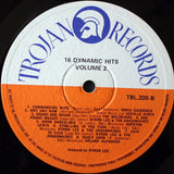 Various : 16 Dynamic Reggae Hits Vol 2 (LP, Comp)