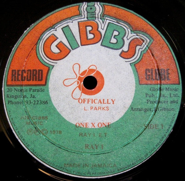 Lloyd Parks / Ray I / Joe Gibbs & The Professionals : Officially / One X One / Lord Oh (12")