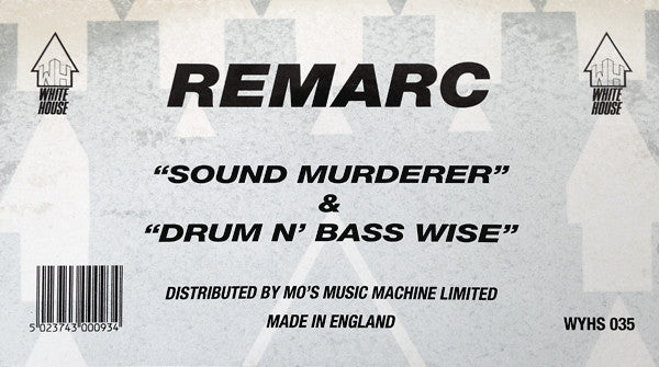 Remarc : Sound Murderer / Drum N' Bass Wise (12")