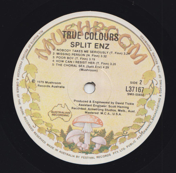 Split Enz : True Colours (LP, Album, Pla)