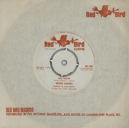 Bessie Banks : Go Now (7")