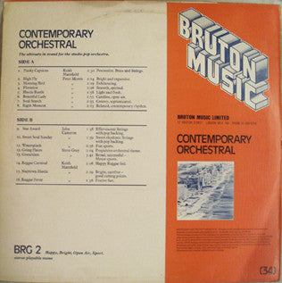 Various : Contemporary Orchestral (LP)