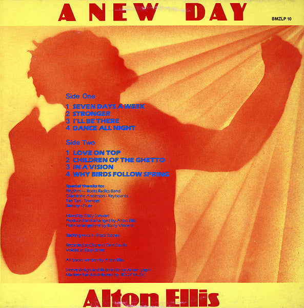 Alton Ellis : A New Day (LP, Album)