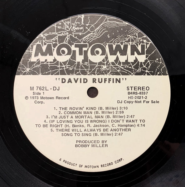 David Ruffin : David Ruffin (LP, Album, Promo)