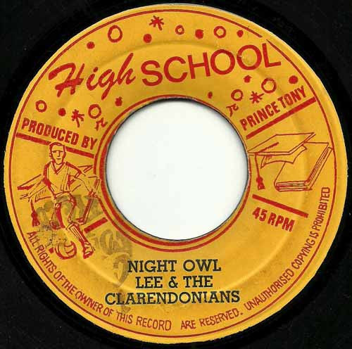Hubert Lee & The Clarendonians : Night Owl (7", Single)