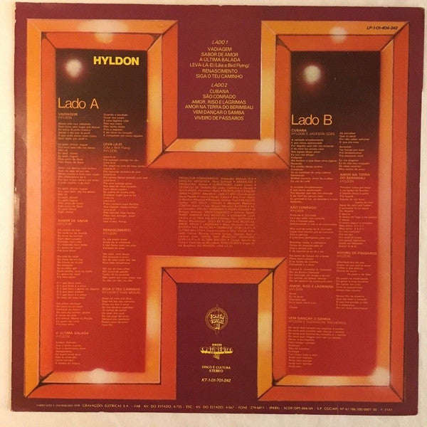 Hyldon : Sabor De Amor (LP)
