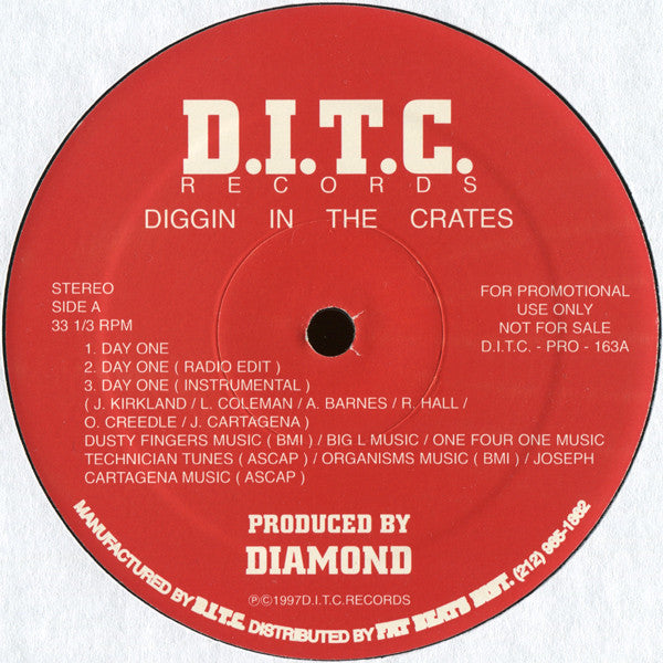 D.I.T.C. : Day One (12", Promo)