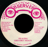 Gregory Isaacs : Dealing (7")