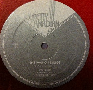 The War On Drugs : Slave Ambient (2x12", Ltd, Red)