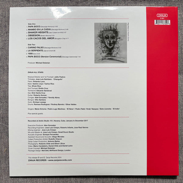 Zanja All Stars : Cuban Jam Session Volume 1 (LP, Album)
