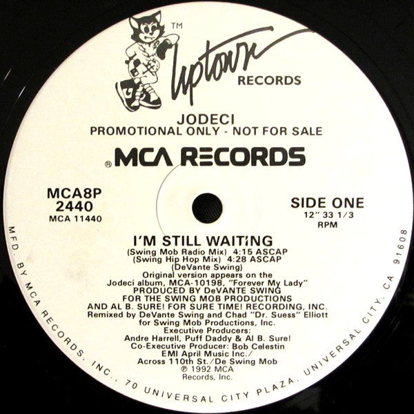 Jodeci : I'm Still Waiting (Remixes) (12", Single, Promo)
