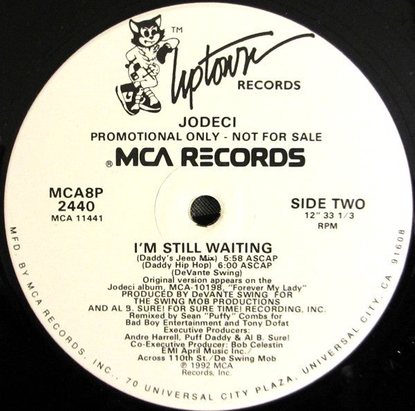 Jodeci : I'm Still Waiting (Remixes) (12", Single, Promo)