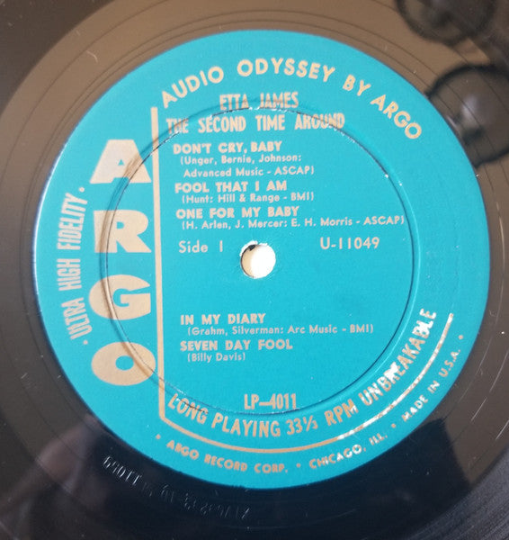 Etta James : The Second Time Around (LP, Mono)